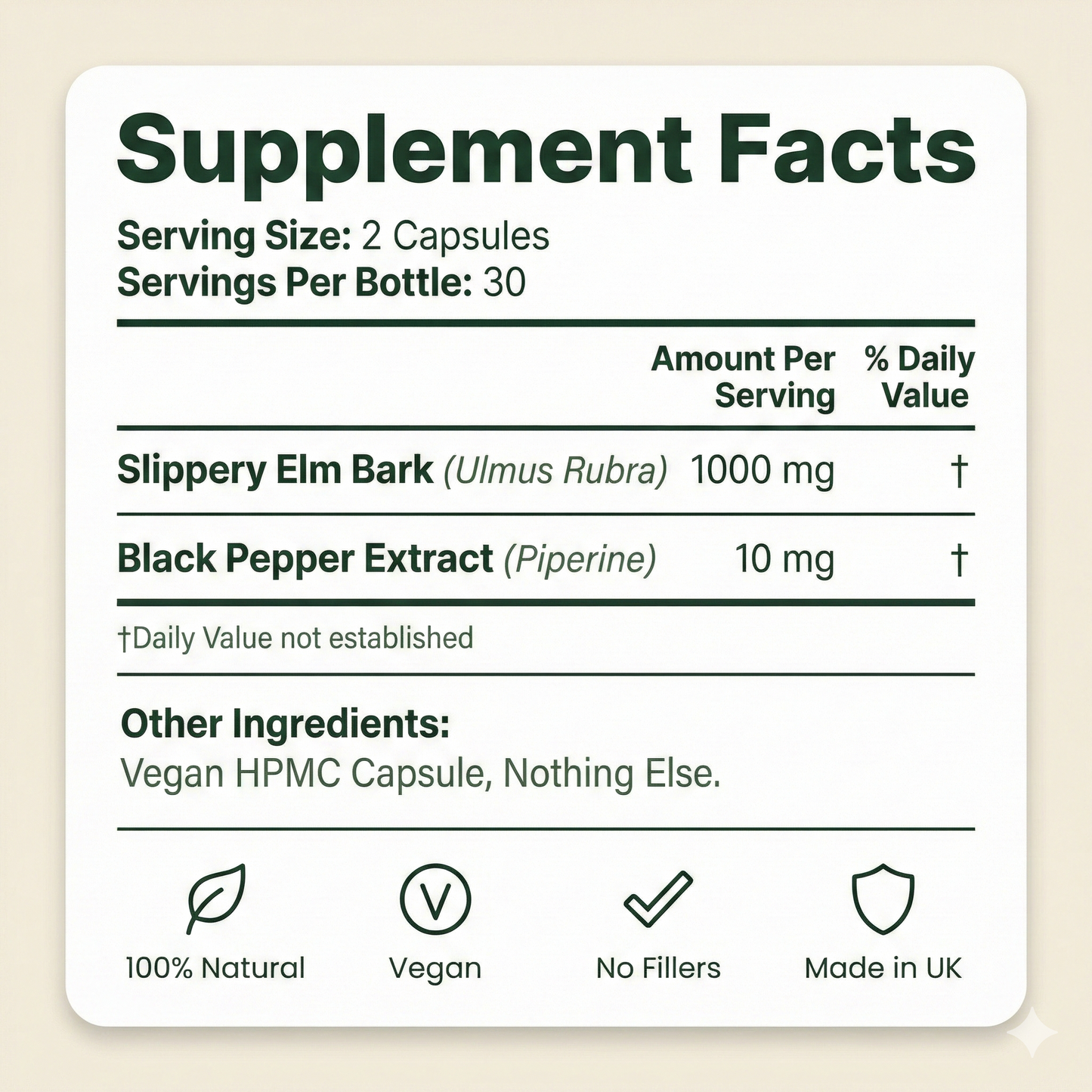 Ultimate Gut Solution - Slippery Elm