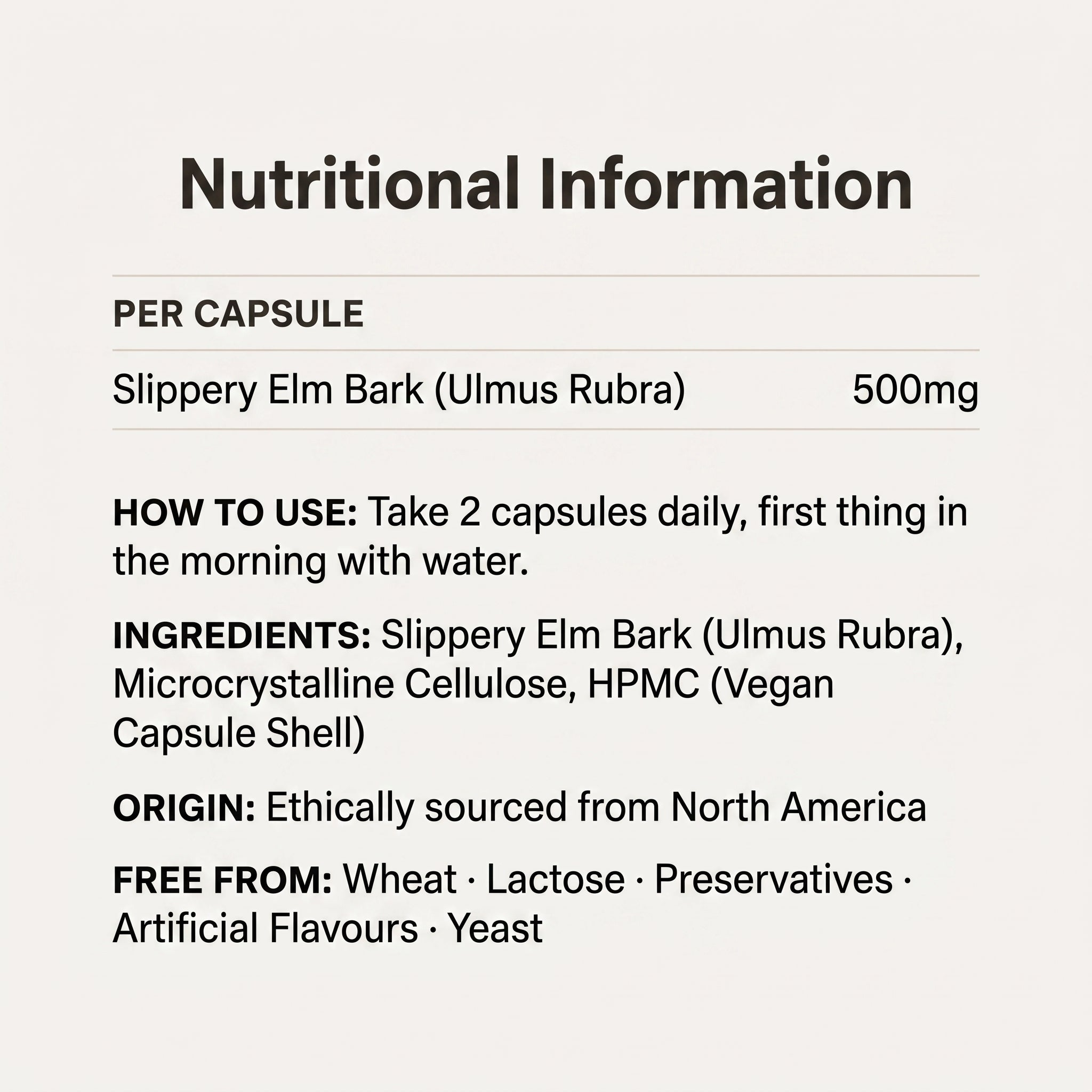 Kindora Slippery Elm
