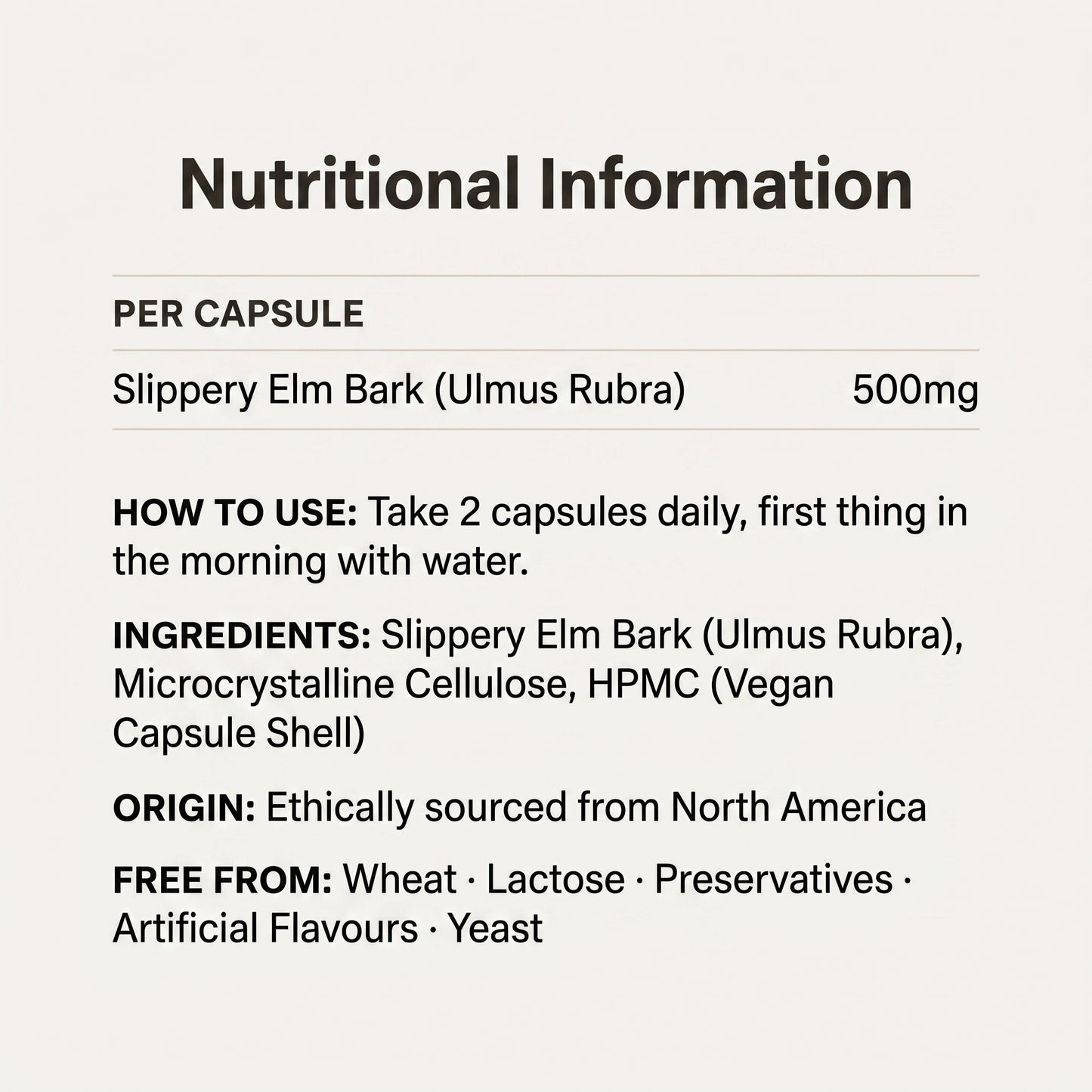 Kindora Slippery Elm